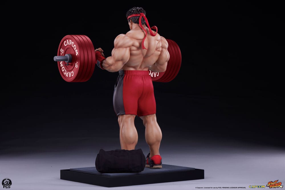 Street Fighter statuette Premier Series 1/4 Ryu: Powerlifting 53 cm