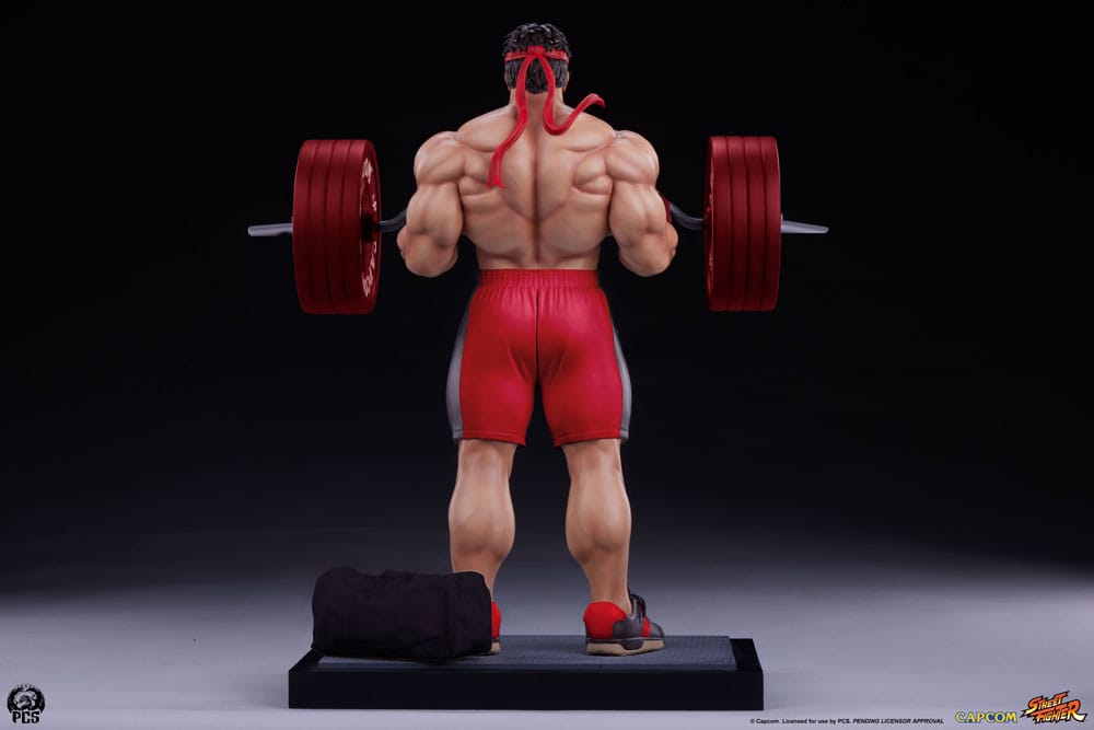 Street Fighter statuette Premier Series 1/4 Ryu: Powerlifting 53 cm