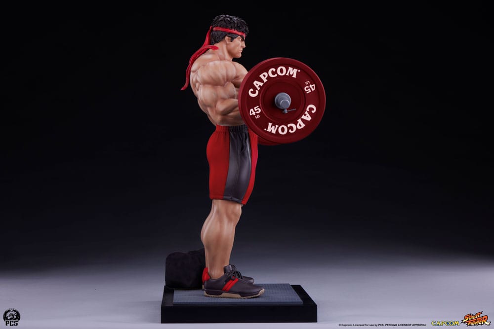 Street Fighter statuette Premier Series 1/4 Ryu: Powerlifting 53 cm