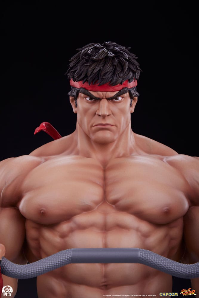 Street Fighter statuette Premier Series 1/4 Ryu: Powerlifting 53 cm