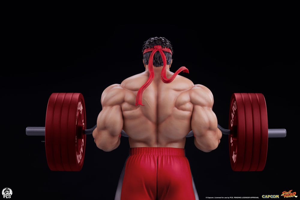 Street Fighter statuette Premier Series 1/4 Ryu: Powerlifting 53 cm