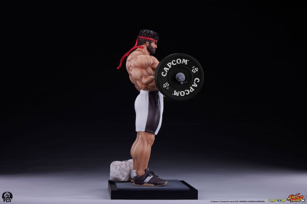 Street Fighter statuette Premier Series 1/4 Ryu Battle Edition: Powerlifting 53 cm