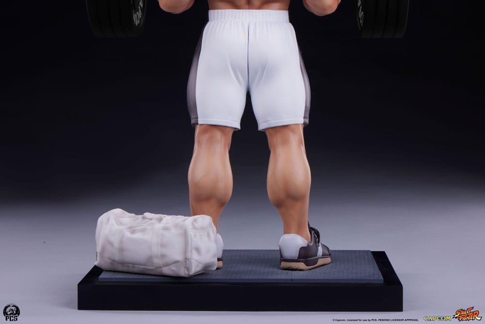 Street Fighter statuette Premier Series 1/4 Ryu Battle Edition: Powerlifting 53 cm