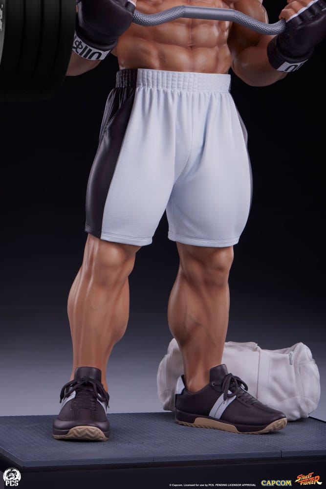 Street Fighter statuette Premier Series 1/4 Ryu Battle Edition: Powerlifting 53 cm