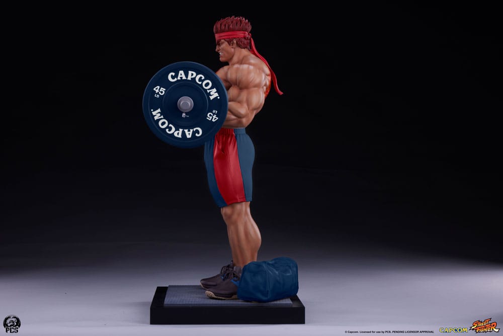 Street Fighter statuette Premier Series 1/4 Evil Ryu: Powerlifting 53 cm
