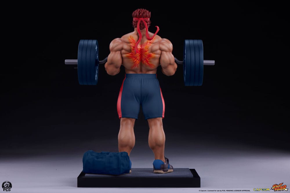Street Fighter statuette Premier Series 1/4 Evil Ryu: Powerlifting 53 cm