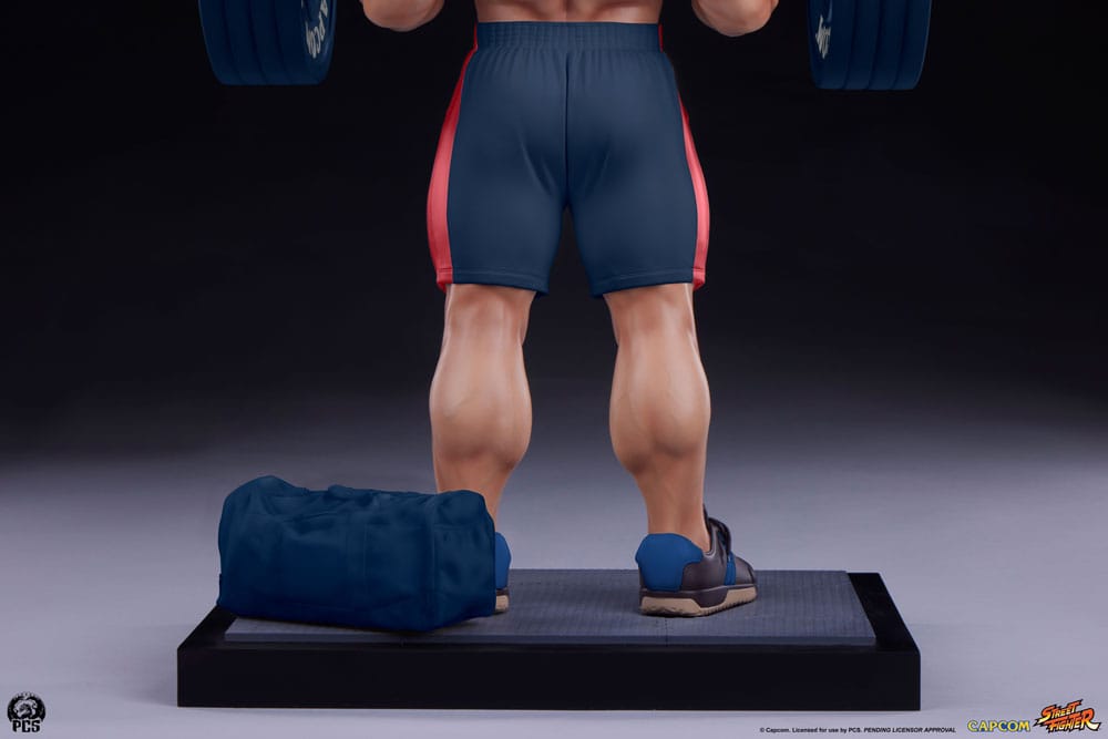 Street Fighter statuette Premier Series 1/4 Evil Ryu: Powerlifting 53 cm