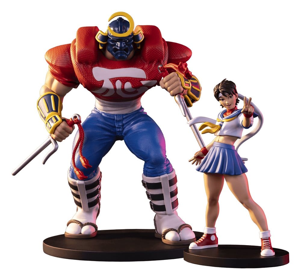 Street Fighter Street Jam statuettes 1/10 Sakura & Sodom 22 cm