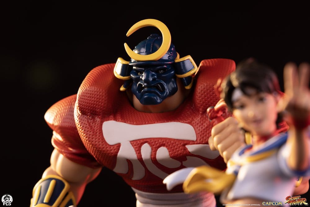 Street Fighter Street Jam statuettes 1/10 Sakura & Sodom 22 cm