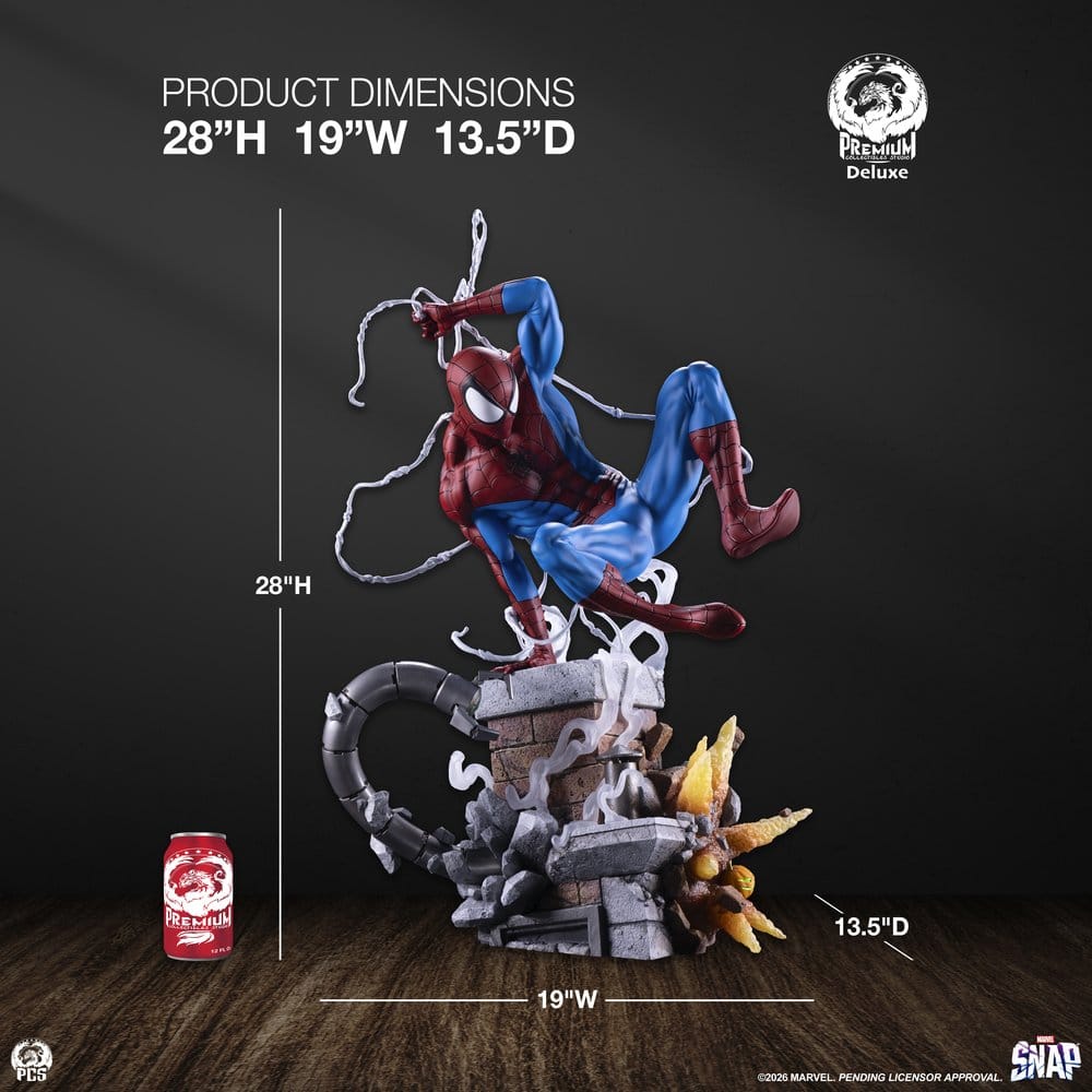 Marvel Snap statuette 1/3 Spider-Man Deluxe Edition 71 cm