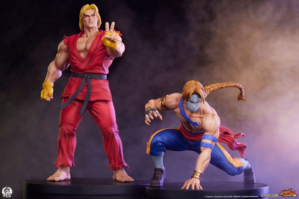 Street Fighter Street Jam statuettes 1/10 Ken & Vega Set