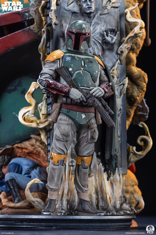 Star Wars L'Empire contre-attaque buste Fine Art Boba Fett 50 cm