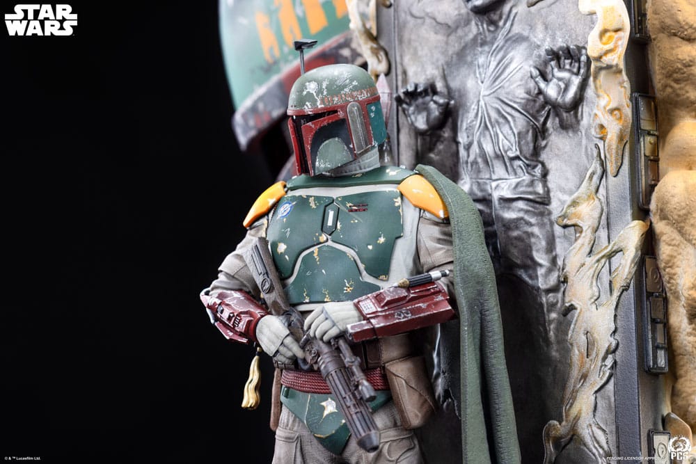 Star Wars L'Empire contre-attaque buste Fine Art Boba Fett 50 cm