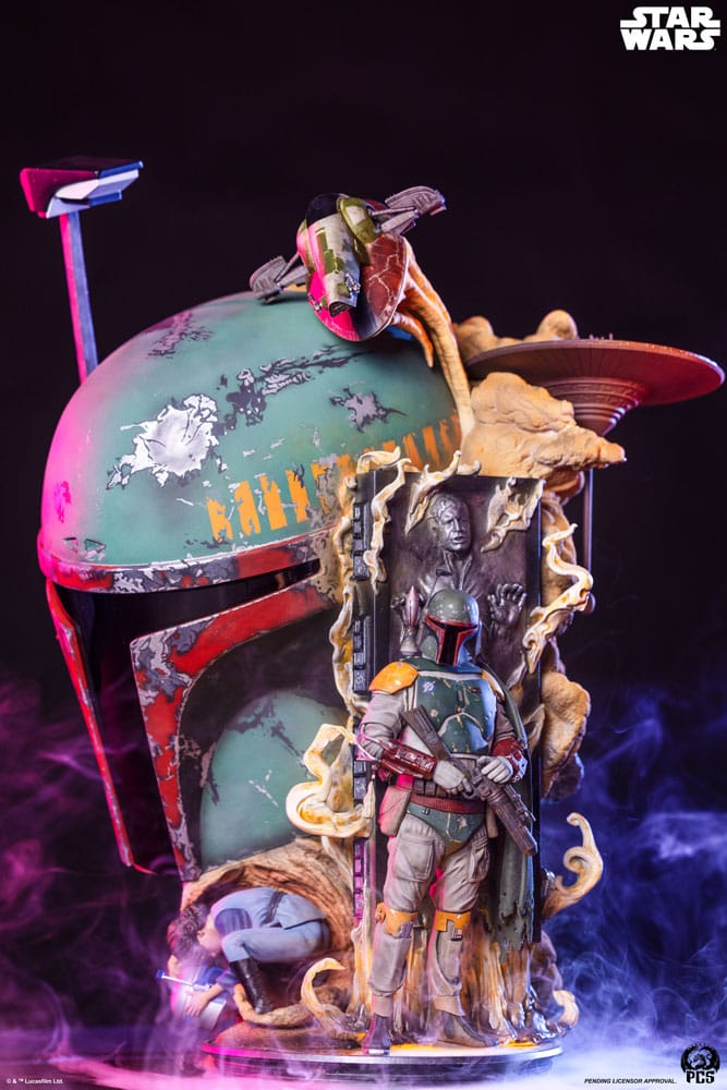 Star Wars L'Empire contre-attaque buste Fine Art Boba Fett 50 cm