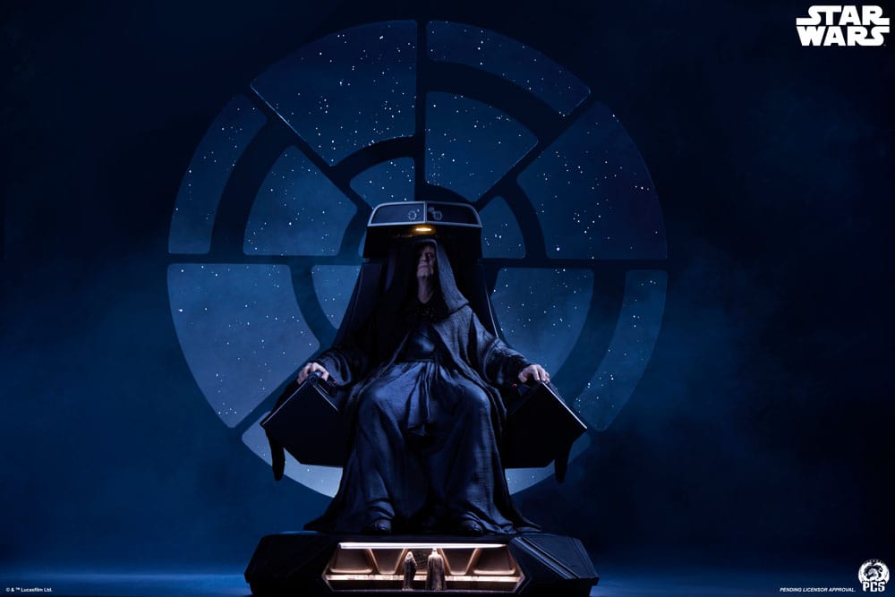 Star Wars statuette 1/3 Emperor Palpatine with Throne 58 cm