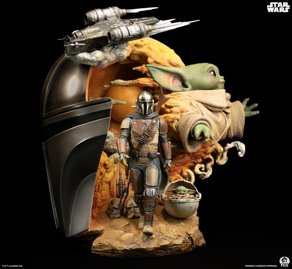 Star Wars: The Mandalorian buste Fine Art 41 cm