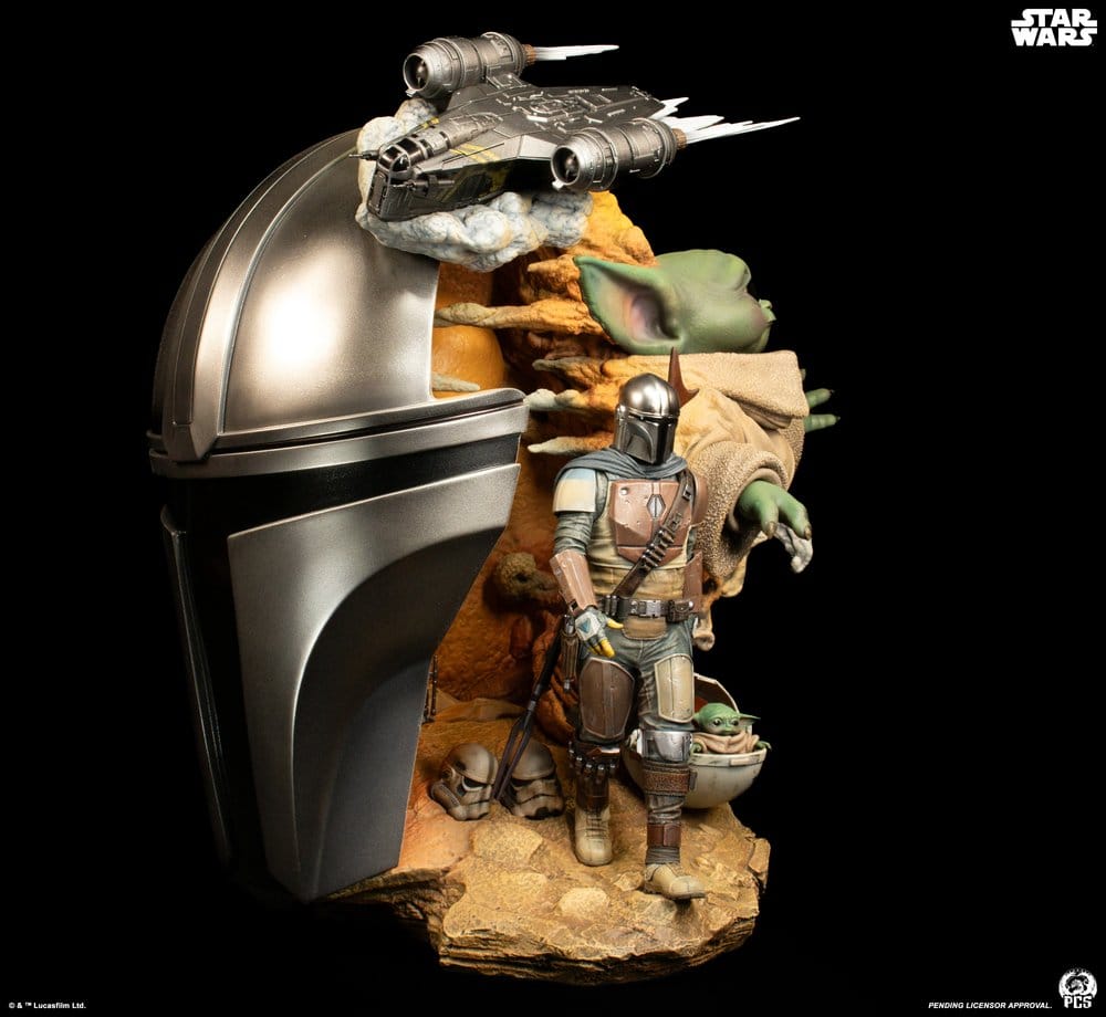 Star Wars: The Mandalorian buste Fine Art 41 cm