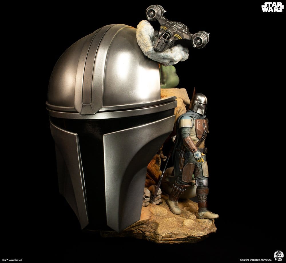 Star Wars: The Mandalorian buste Fine Art 41 cm
