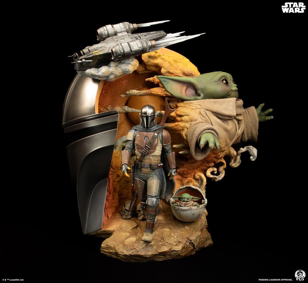 Star Wars: The Mandalorian buste Fine Art 41 cm