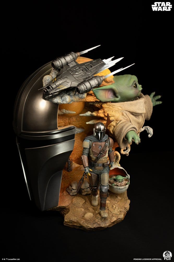 Star Wars: The Mandalorian buste Fine Art 41 cm