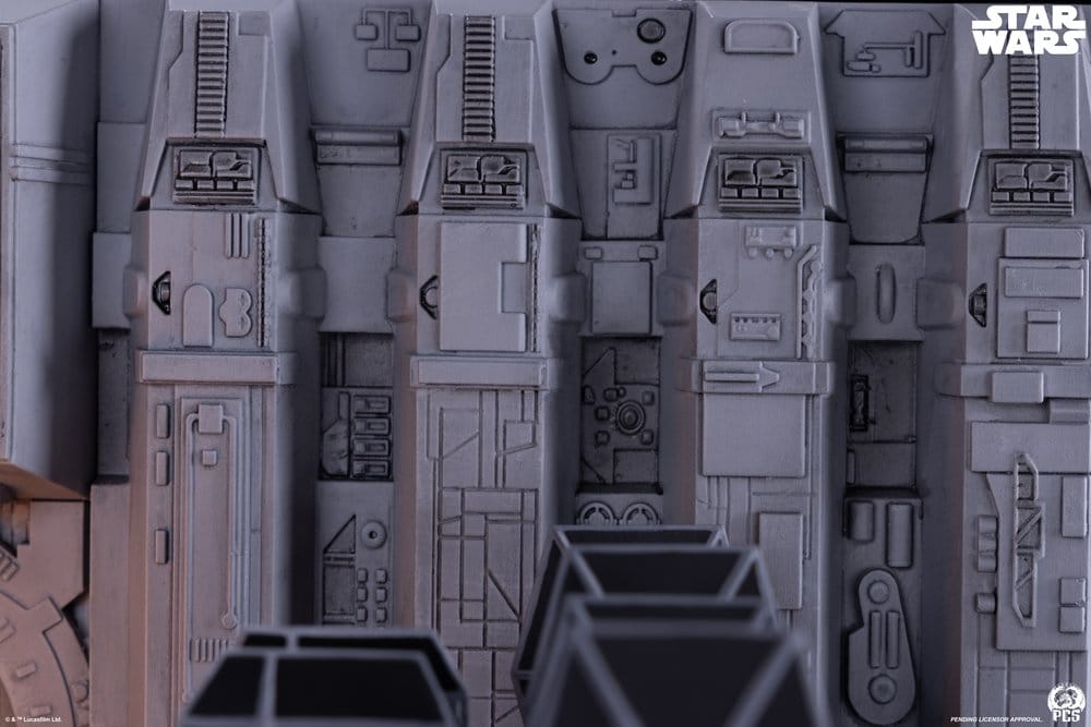 Star Wars Movie Moments mini scale diorama Trench Run 23 cm