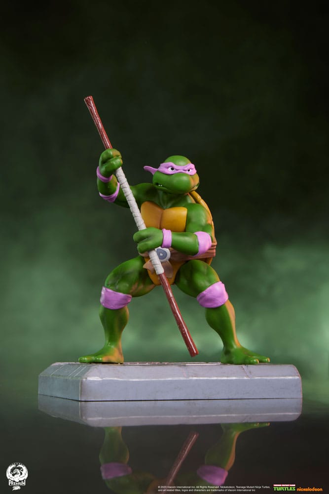Tortues Ninja pack 4 statuette PVC Sabretooth 20 cm