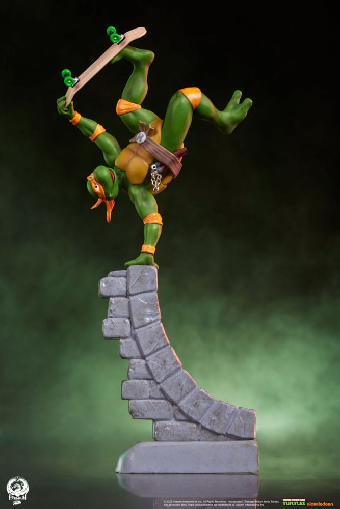 Tortues Ninja pack 4 statuette PVC Sabretooth 20 cm