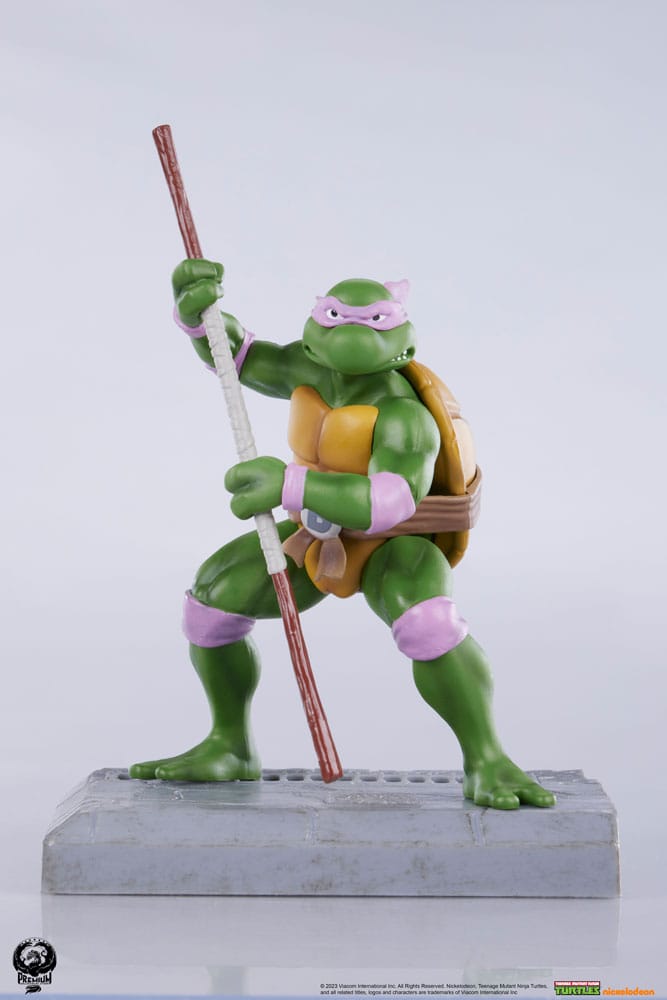 Tortues Ninja pack 4 statuette PVC Sabretooth 20 cm
