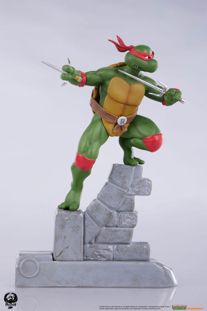 Tortues Ninja pack 4 statuette PVC Sabretooth 20 cm