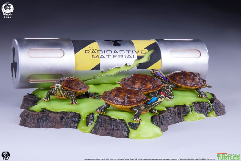 Tortues Ninja diorama 1/1 Origins 13 cm