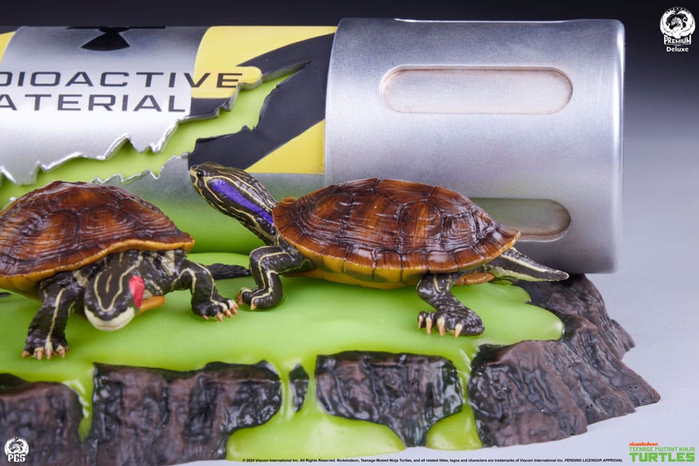 Tortues Ninja diorama 1/1 Origins 13 cm