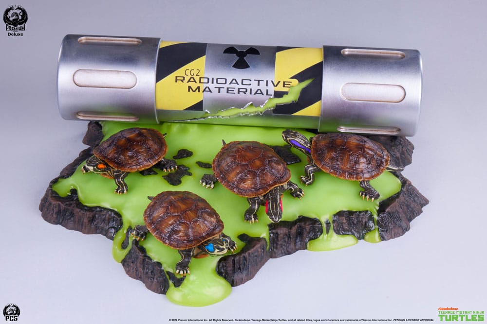 Tortues Ninja diorama 1/1 Origins 13 cm