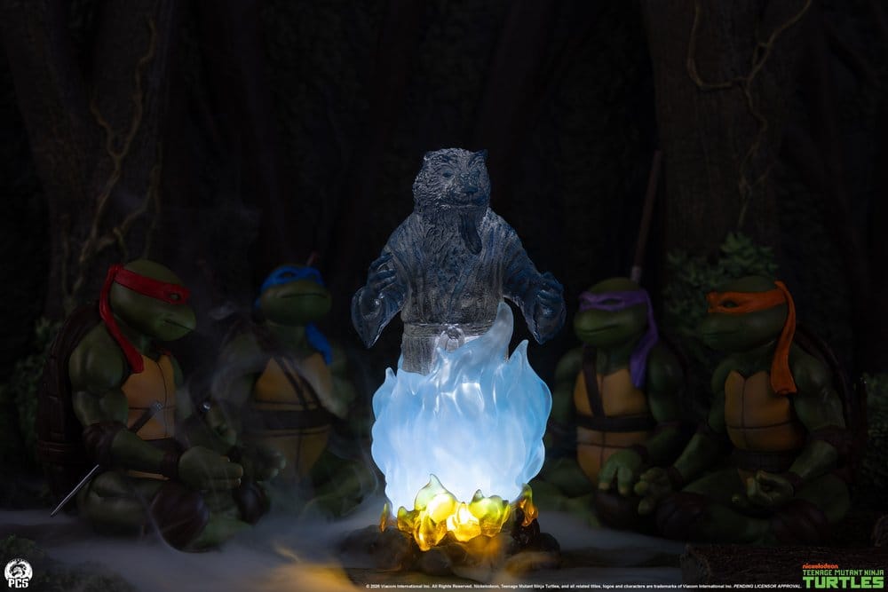 Les Tortues Ninja (Movie Moments) mini scale diorama Splinter's Spirit 36 cm