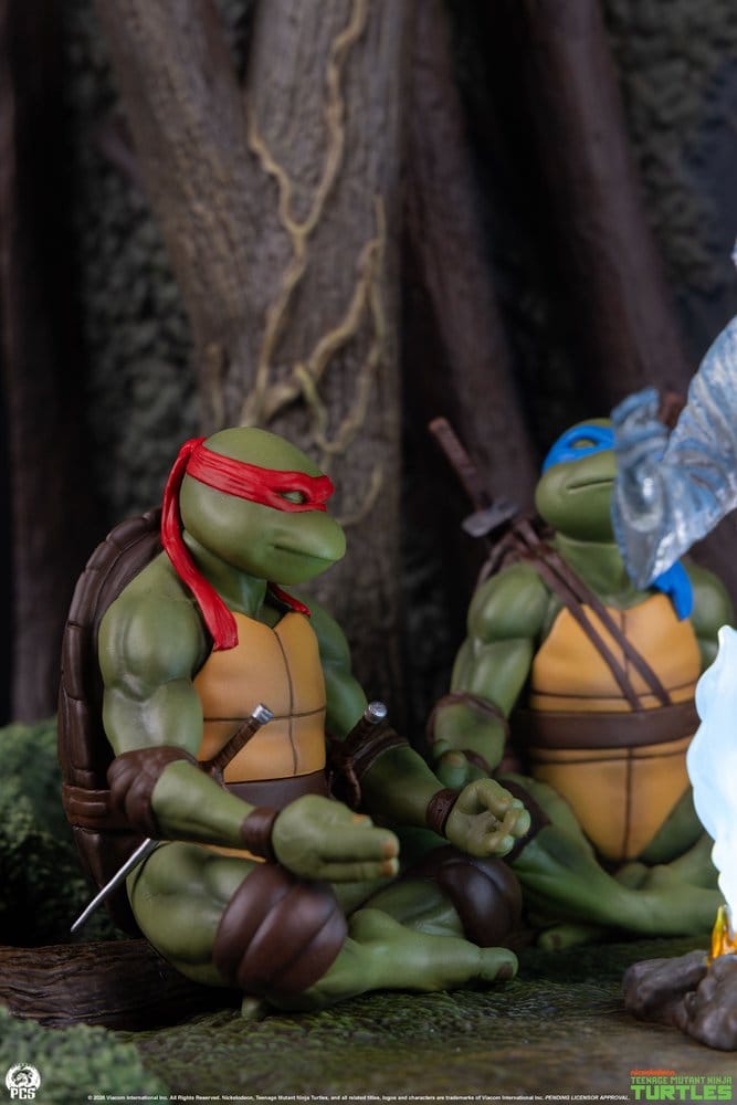 Les Tortues Ninja (Movie Moments) mini scale diorama Splinter's Spirit 36 cm
