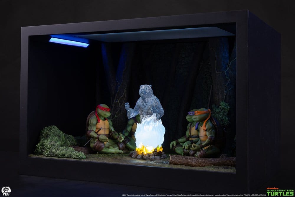 Les Tortues Ninja (Movie Moments) mini scale diorama Splinter's Spirit 36 cm
