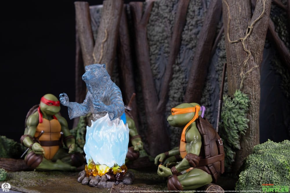 Les Tortues Ninja (Movie Moments) mini scale diorama Splinter's Spirit 36 cm
