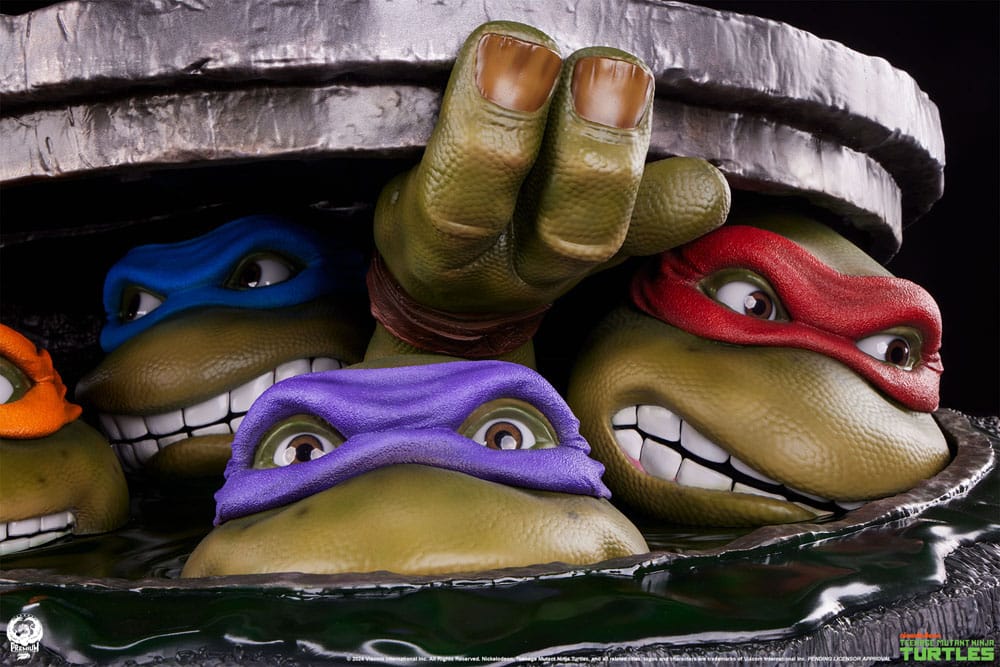 Tortues Ninja diorama 1/1 Underground 41 cm