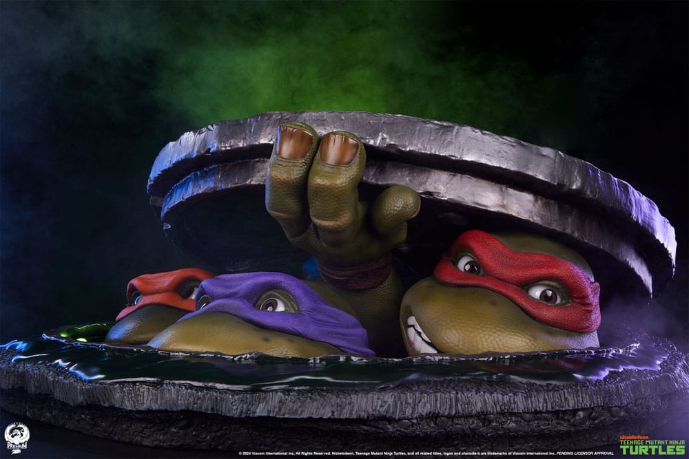 Tortues Ninja diorama 1/1 Underground 41 cm