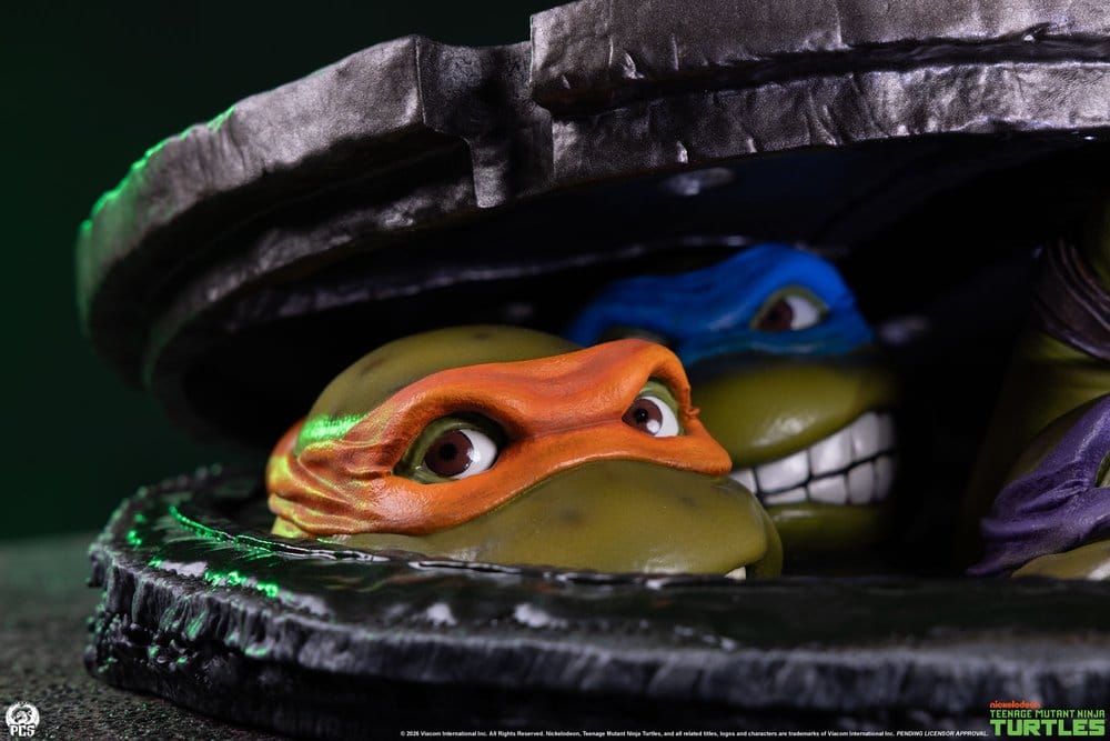 Les Tortues ninja Tabletop 1/4 Underground 11 cm