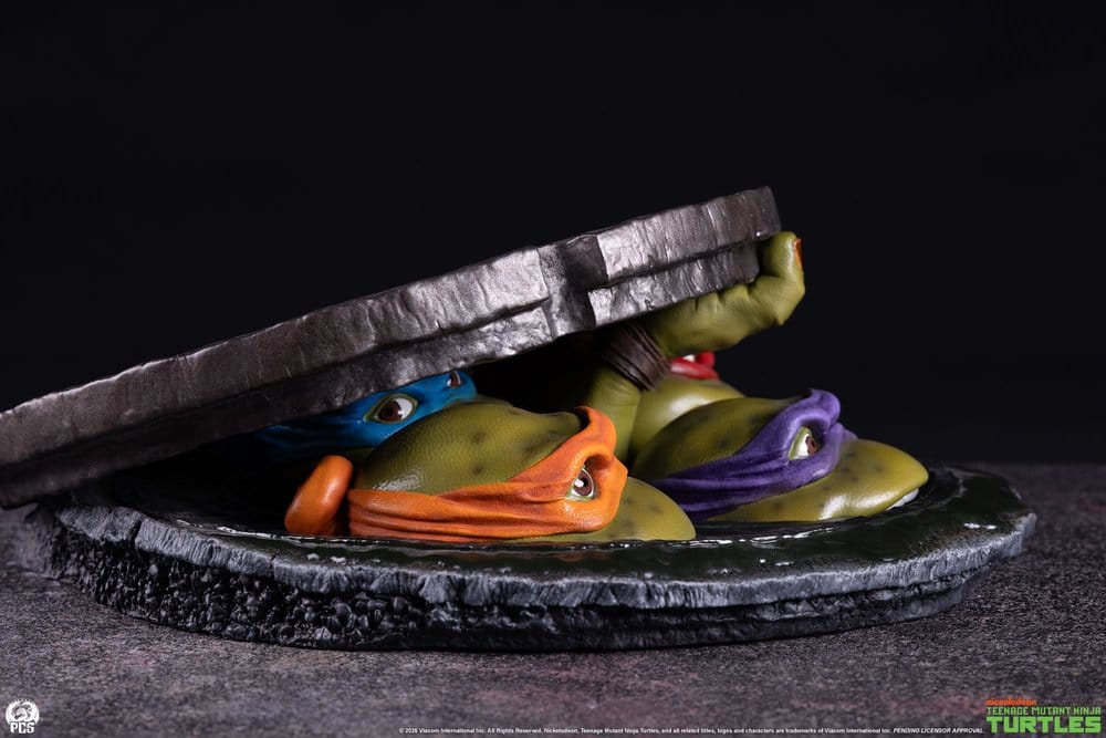 Les Tortues ninja Tabletop 1/4 Underground 11 cm