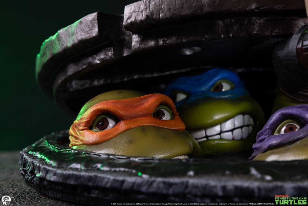 Les Tortues ninja Tabletop 1/4 Underground 11 cm