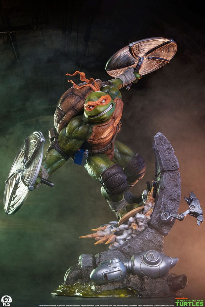Les Tortues ninja statuette 1/3 Michelangelo 67 cm