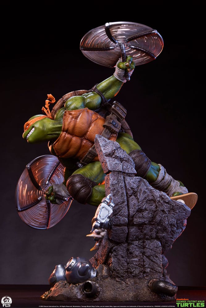 Les Tortues ninja statuette 1/3 Michelangelo 67 cm