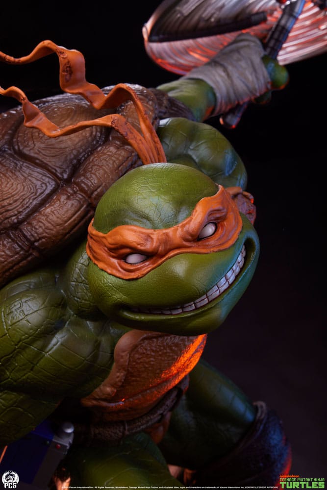 Les Tortues ninja statuette 1/3 Michelangelo 67 cm