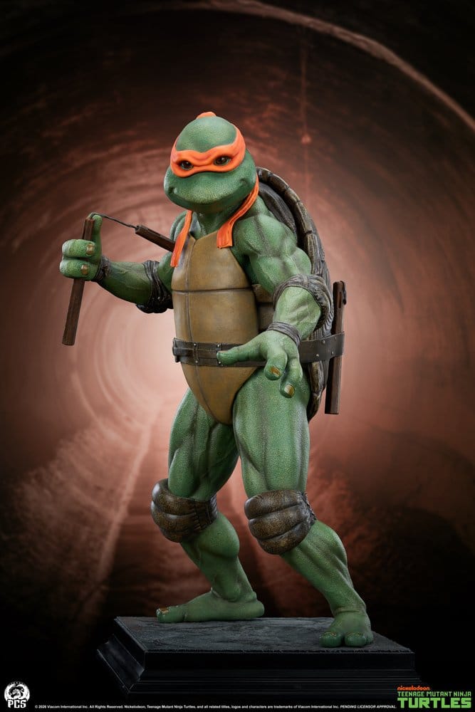 Les Tortues ninja statuette 1/2 Michelangelo 84 cm