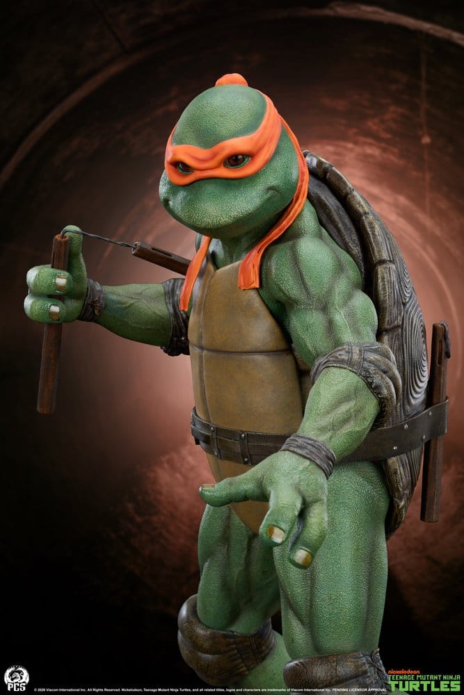 Les Tortues ninja statuette 1/2 Michelangelo 84 cm