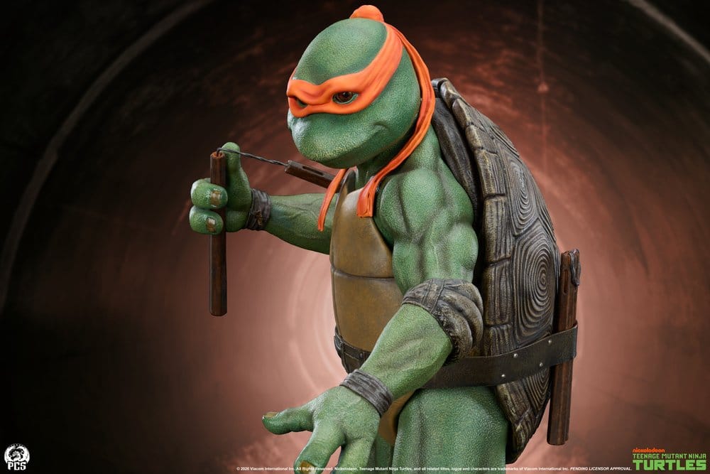Les Tortues ninja statuette 1/2 Michelangelo 84 cm