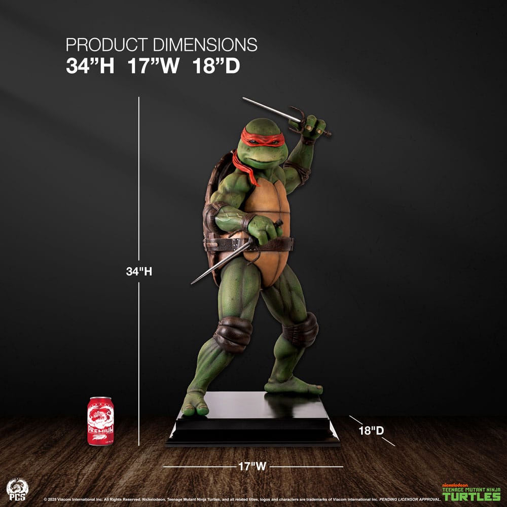 Les Tortues ninja statuette 1/2 Raphael 86 cm