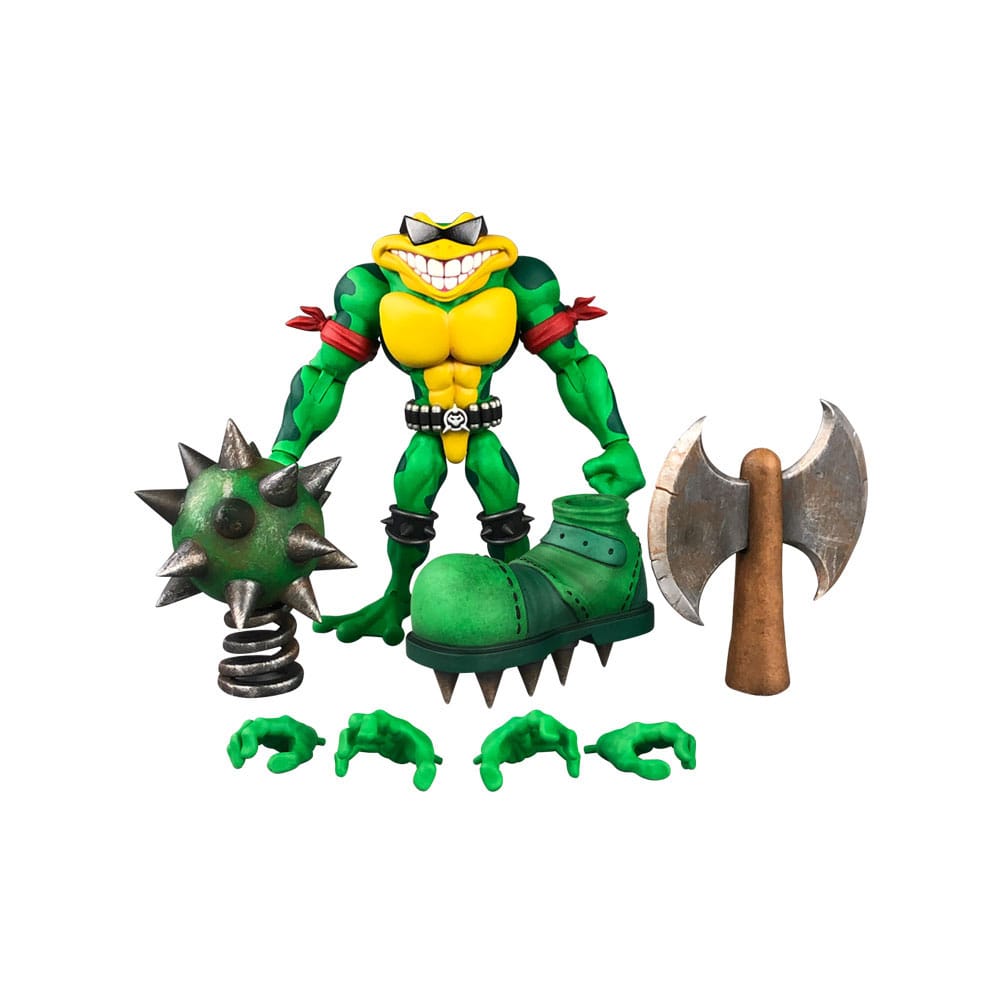 Battletoads Anthology Series figurine Wave 1: Rash 15 cm
