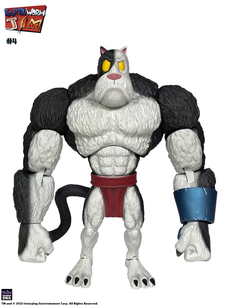 Earthworm Jim figurine Wave 1: Bob the Killer Goldfish & #4 15 cm